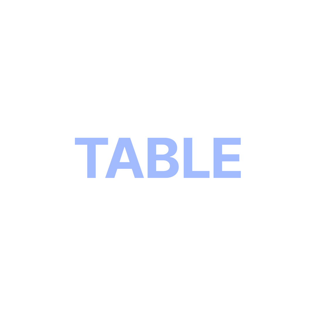 01 TABLE Collection